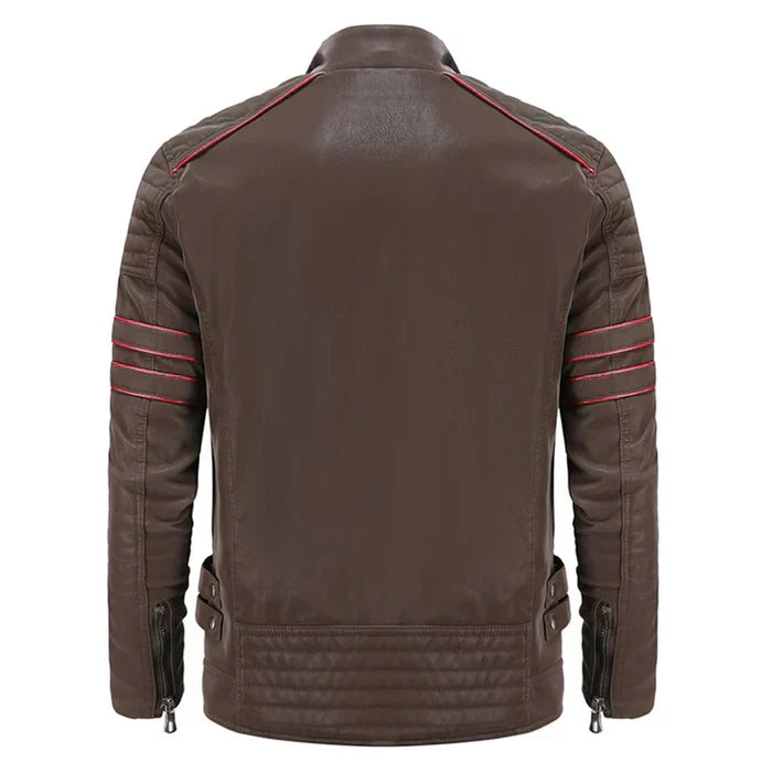 Mason | Men's Slim Fit Moto Jacket - Image 2