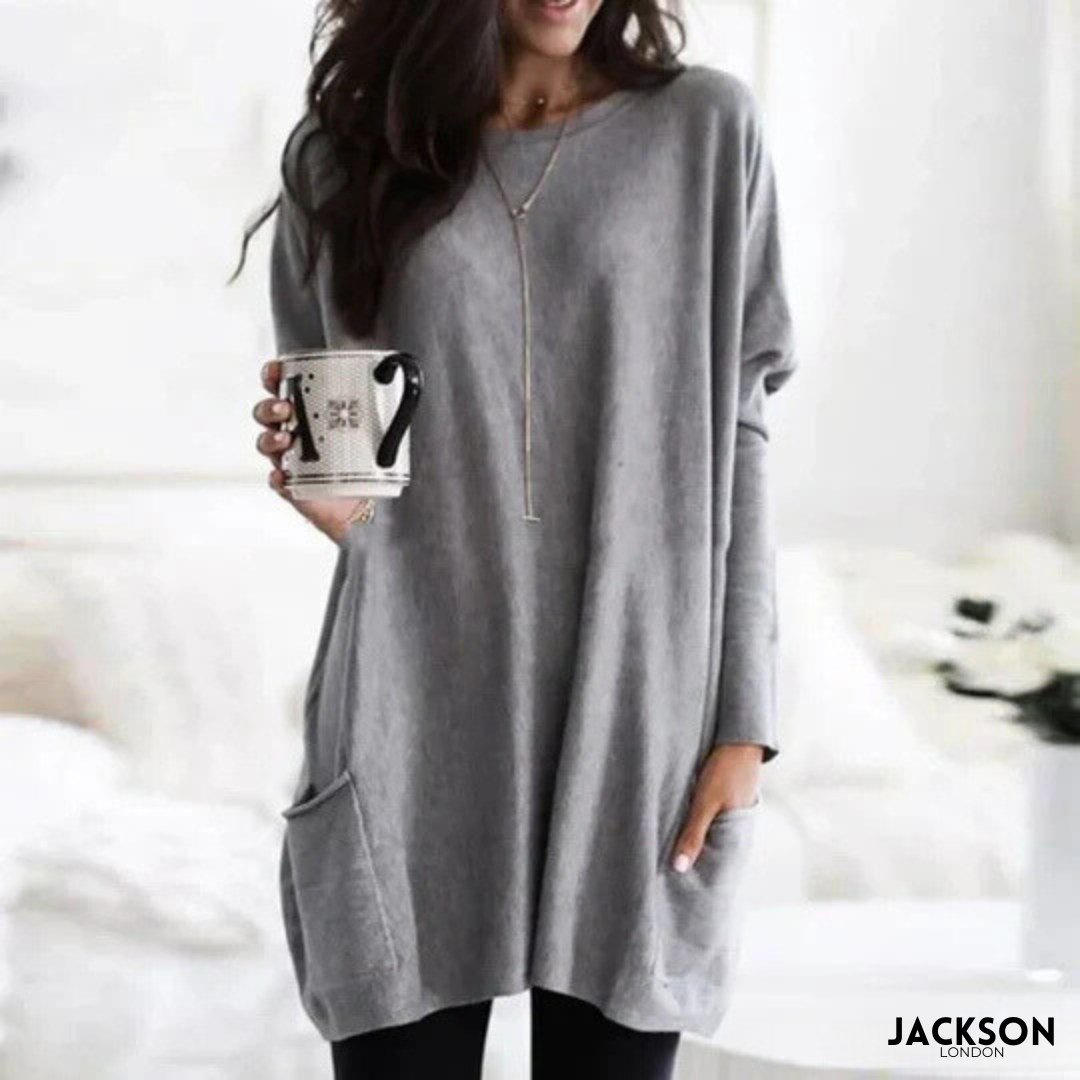 Faith | Women's Oversized Tunic Sweater Dress - Image 5