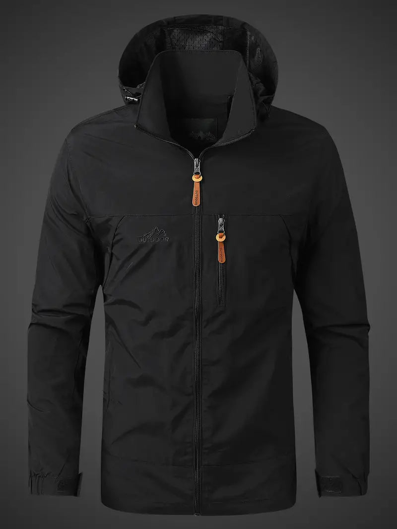 Jerry | Men's Hooded Lightweight Jacket - Image 6