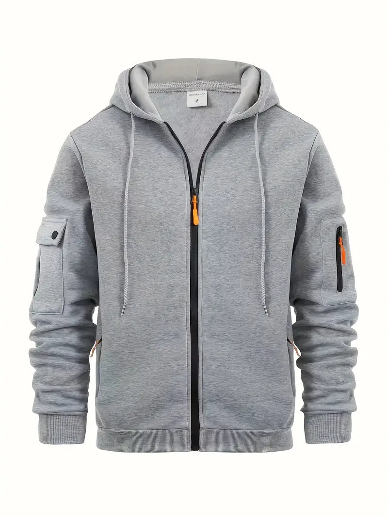Rowan | Men's Full Zip Hoodie - Image 1