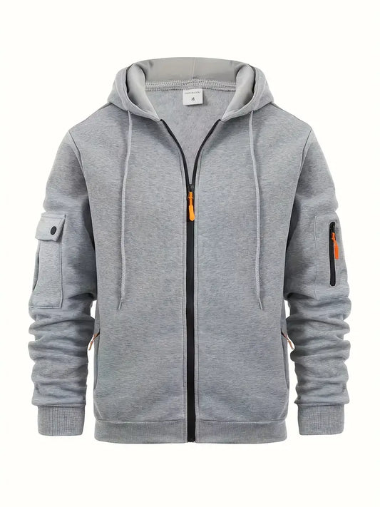 Rowan | Men's Full Zip Hoodie - Image 1