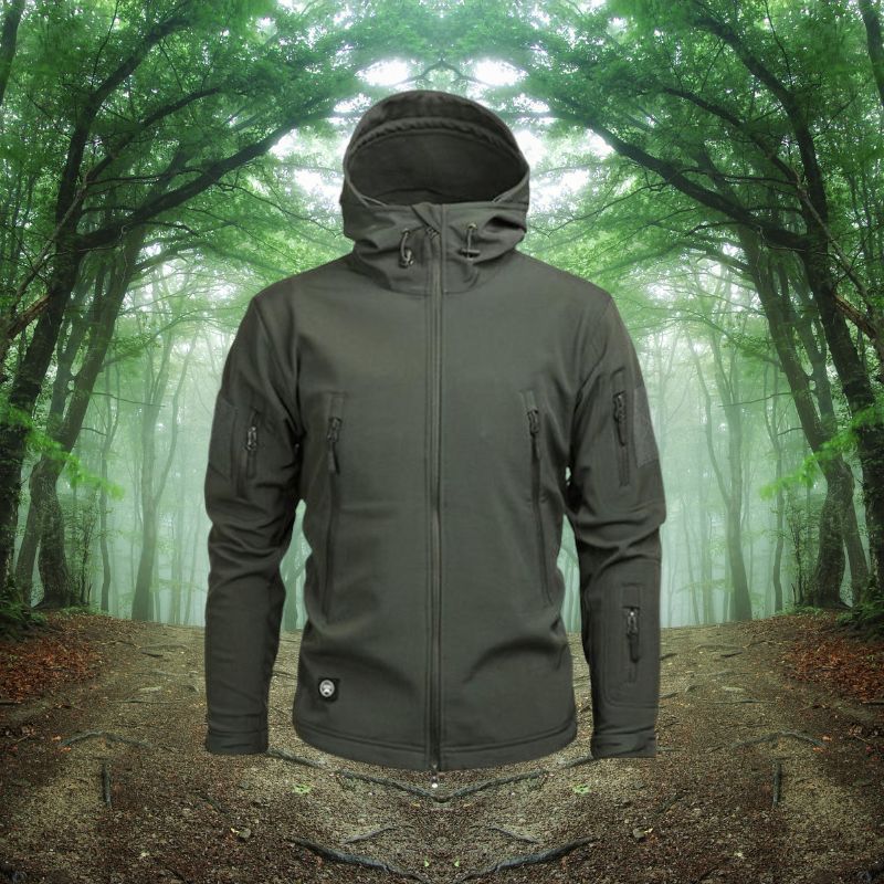 Finn | Men's Hooded Tactical Jacket - Image 6
