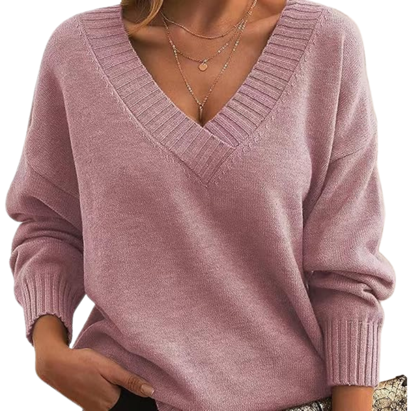Faith | Women's V-Neck Pullover Sweater - Image 12