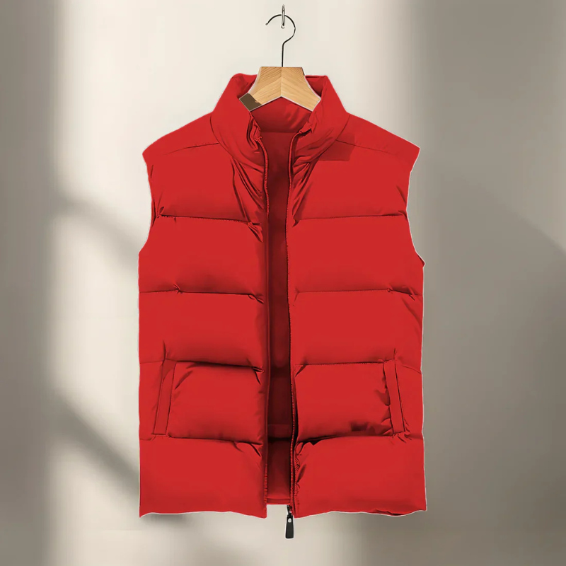 Angus | Men's Quilted Sleeveless Puffer Vest - Image 4
