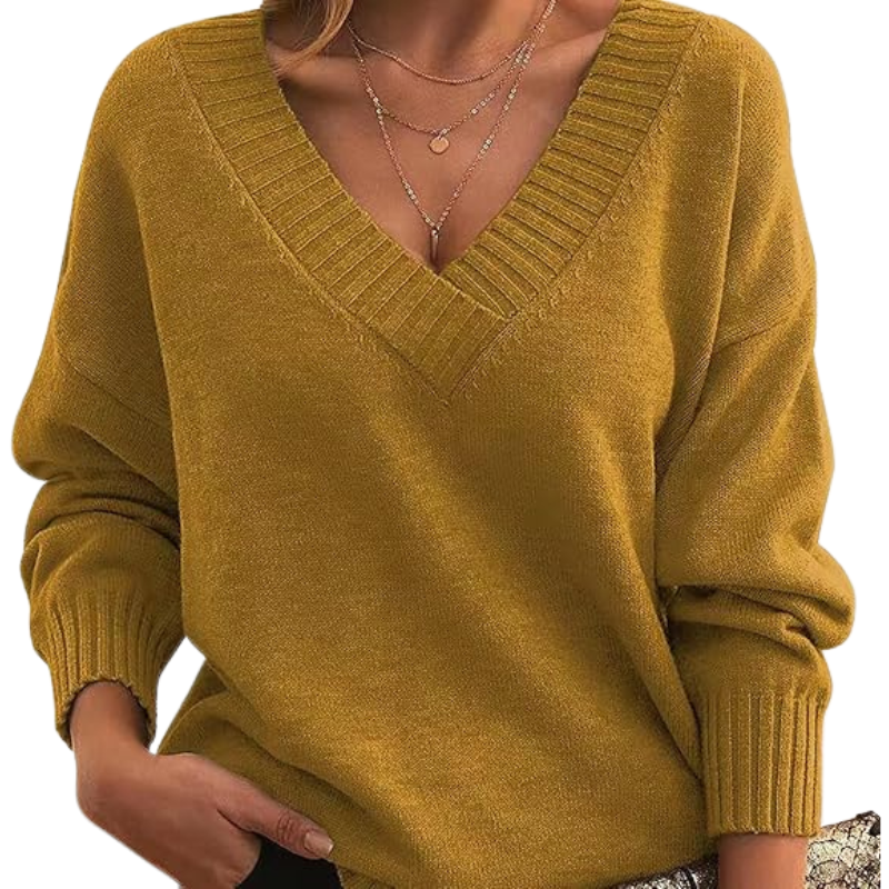 Faith | Women's V-Neck Pullover Sweater - Image 14
