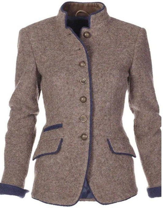 Tina | Women's Fitted Button-Front Jacket - Image 1