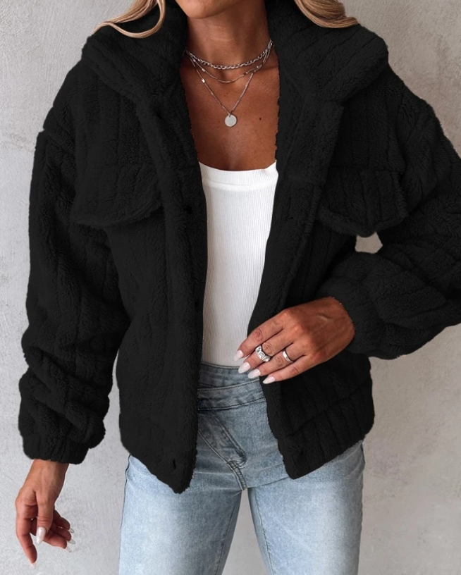 Rowan | Women's Button-Down Relaxed Fit Jacket - Image 3