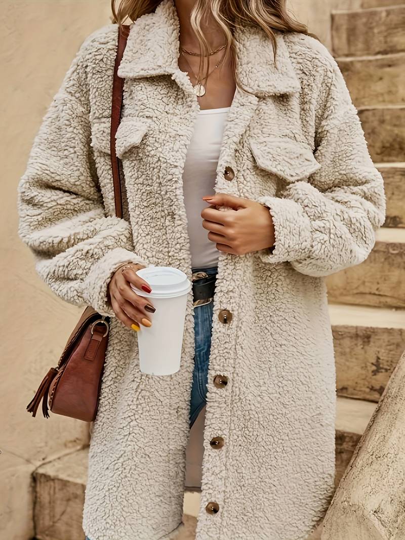 Clara | Women's Oversized Long Coat - Image 3