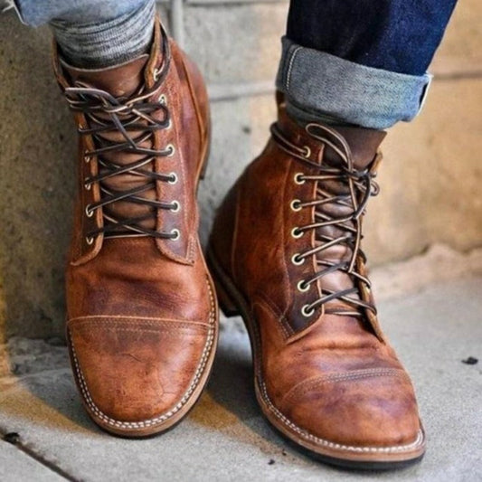 Irving | Men's Lace-Up Ankle Boots - Image 1