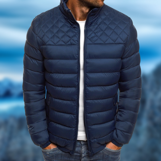 Keith | Men's Diamond Quilted Puffer Jacket - Image 1