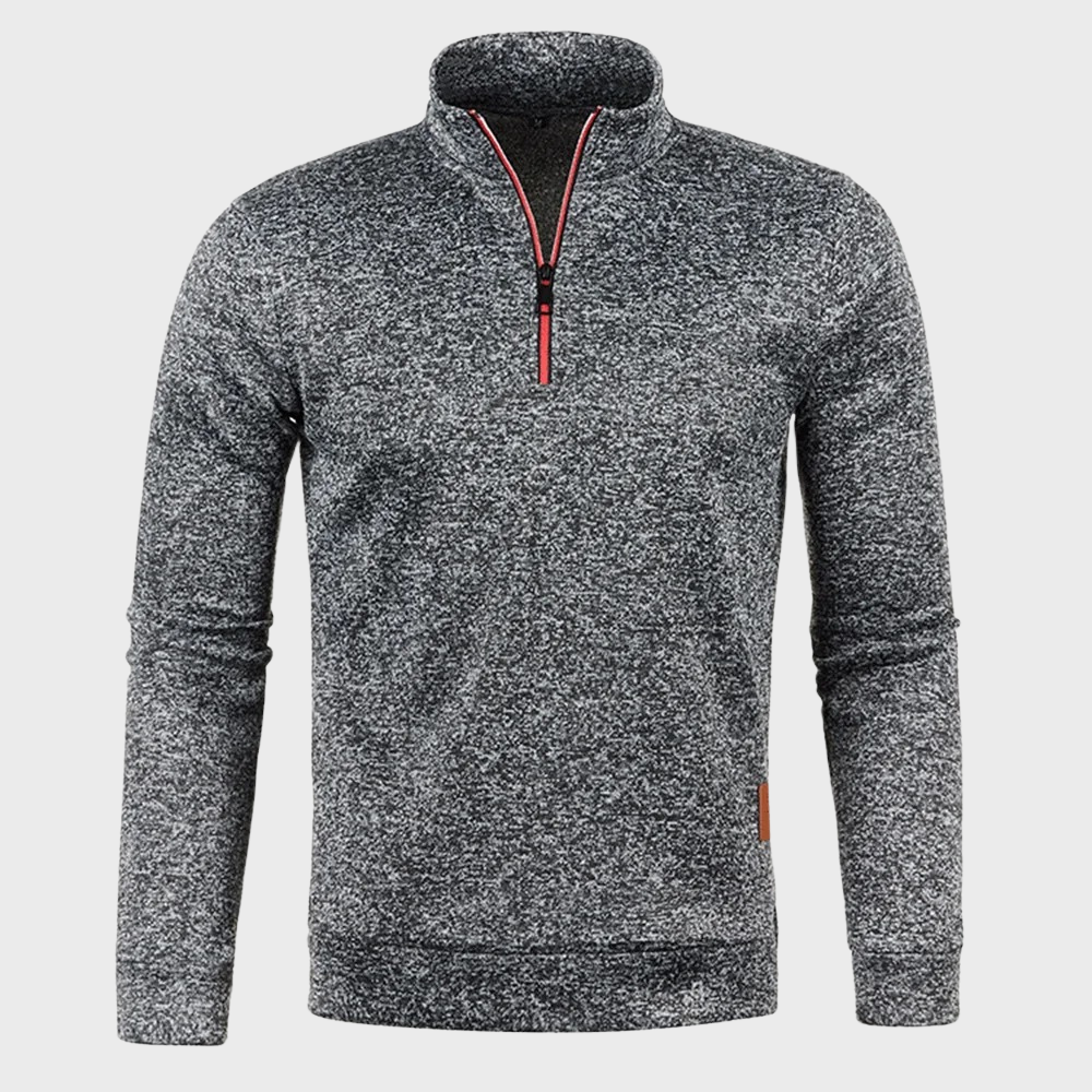 Max | Men's Quarter-Zip Casual Sweater - Image 7