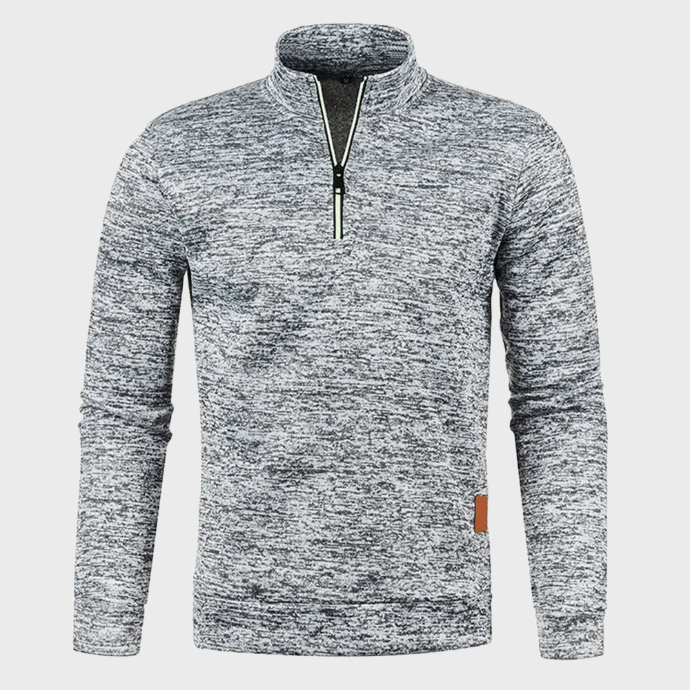 Max | Men's Quarter-Zip Casual Sweater - Image 6
