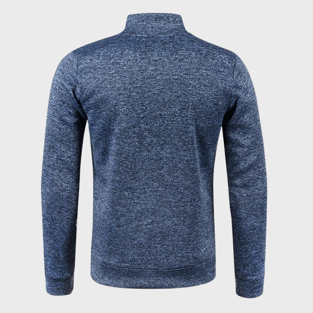 Max | Men's Quarter-Zip Casual Sweater - Image 2
