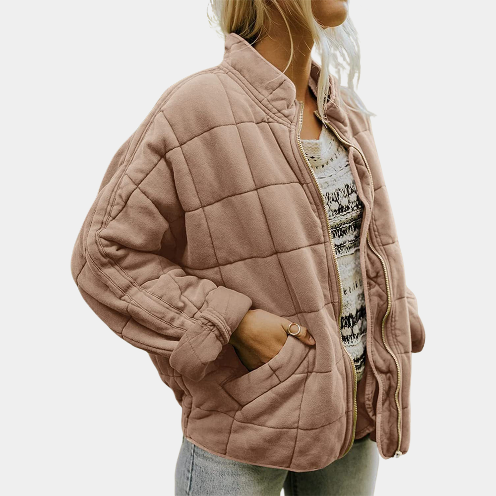 Alyssa | Women's Oversized Quilted Jacket - Image 1
