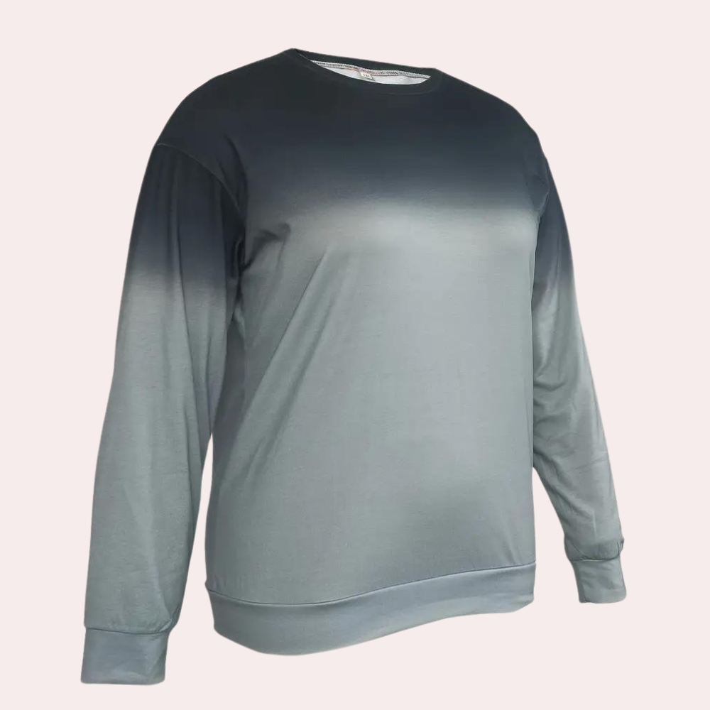 Charity | Women's Ombre Long Sleeve Sweater - Image 3