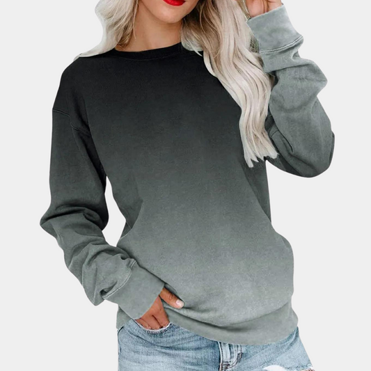 Charity | Women's Ombre Long Sleeve Sweater - Image 1