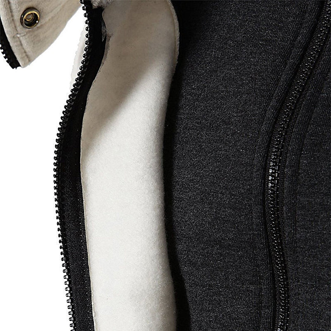Andy | Men's Hooded Full Zip Jacket - Image 2