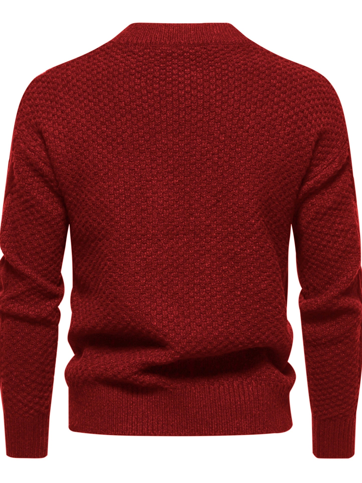 Robert | Men's Cable Knit Crew Neck Sweater - Image 9