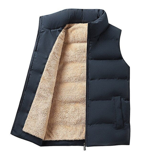 Timothy | Men's Padded Sleeveless Puffer Vest - Image 1