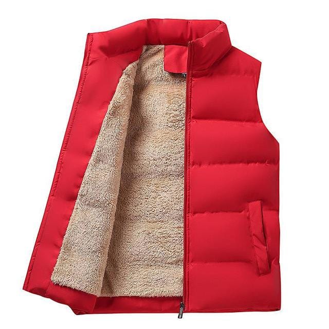 Timothy | Men's Padded Sleeveless Puffer Vest - Image 3