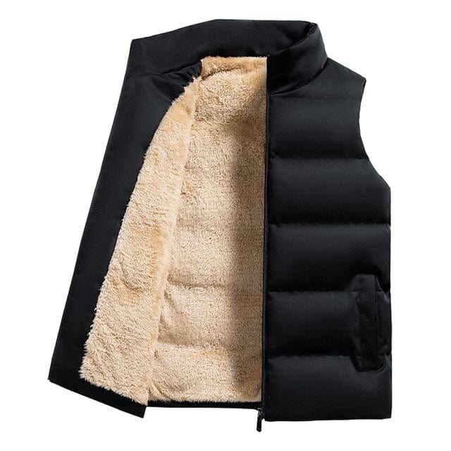 Timothy | Men's Padded Sleeveless Puffer Vest - Image 4