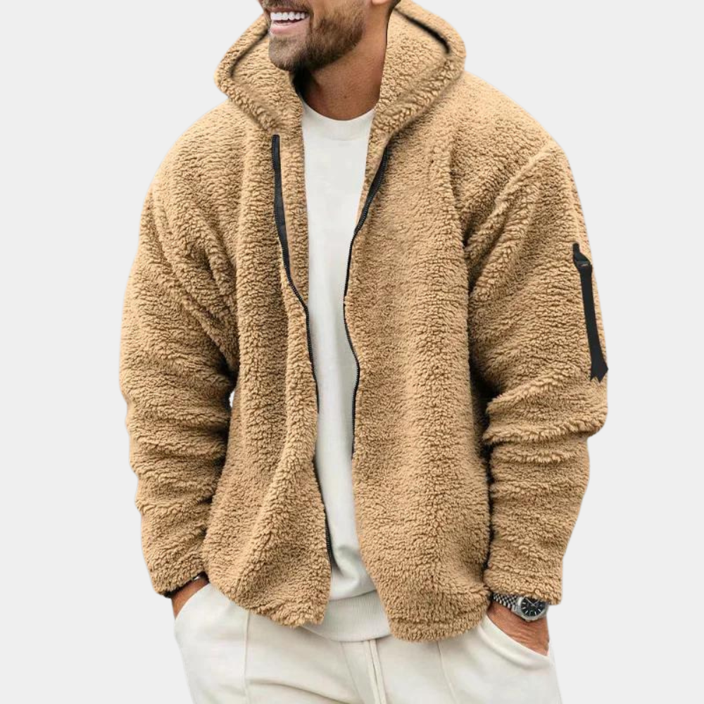 Otis | Men's Hooded Fleece Jacket - Image 1