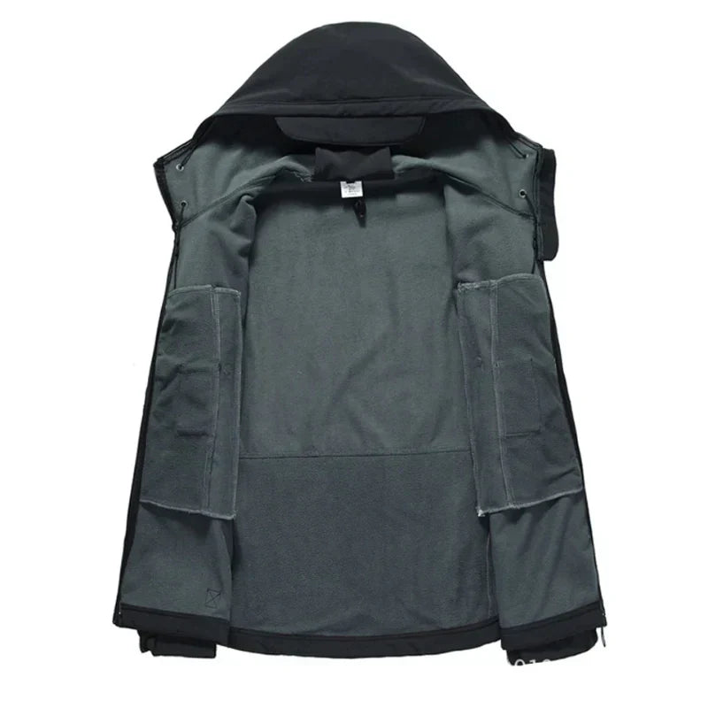 Otto | Men's Hooded Tactical Zip-Up Jacket - Image 2