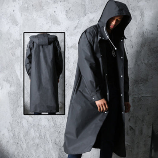 Wade | Men's Hooded Long Coat - Image 1