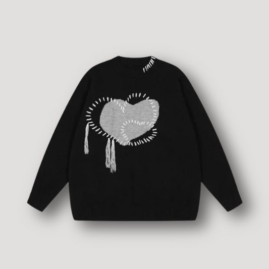 Joyce | Women's Relaxed Fit Crew Neck Sweater - Image 1