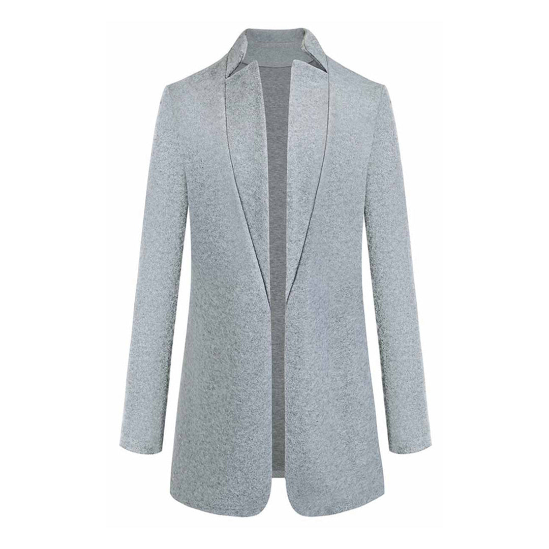 Reagan | Women's Open Front A-Line Coat - Image 2