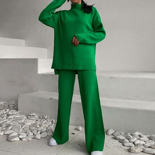 Sherry | Women's Oversized Crewneck Sweater - Image 4