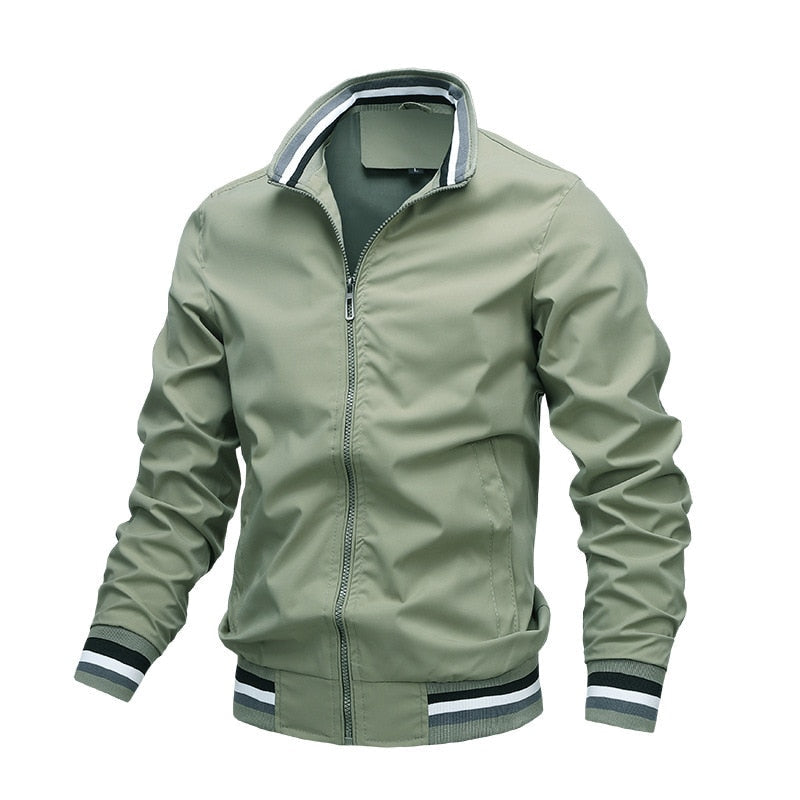 Edward | Men's Bomber Casual Jacket - Image 9