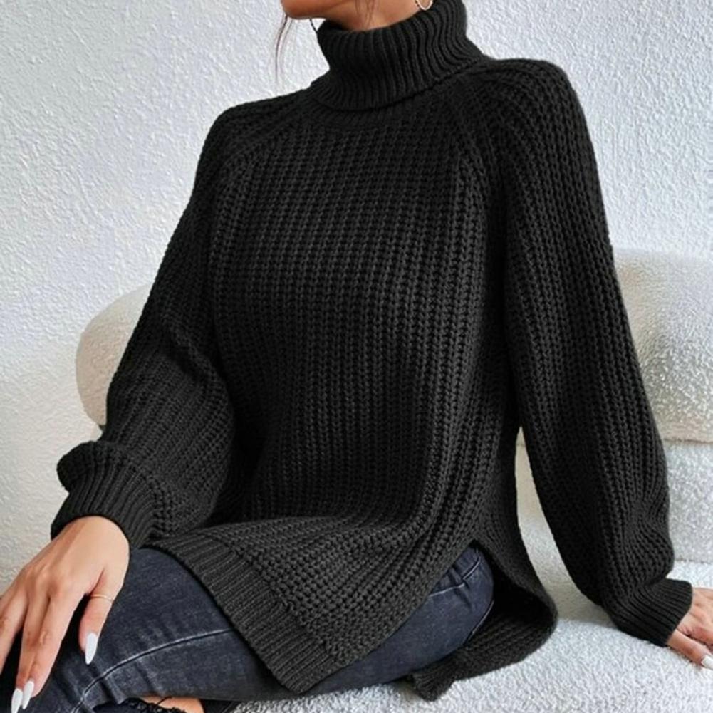 Cara | Women's Turtleneck Long Sleeve Sweater - Image 7
