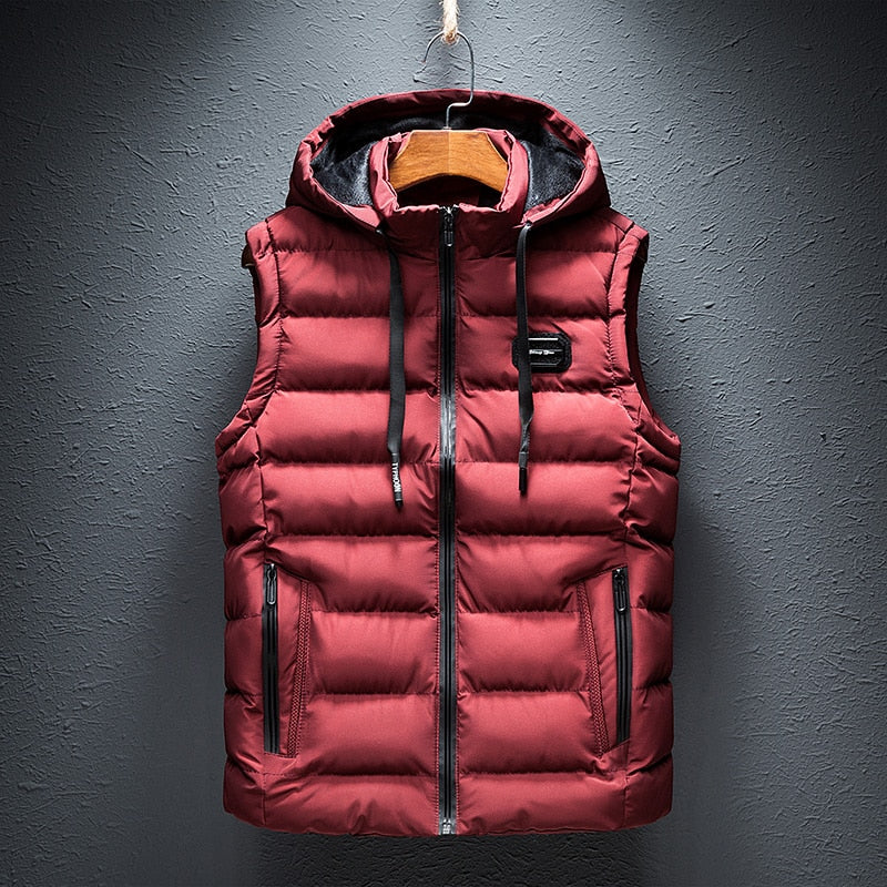 Floyd | Men's Hooded Puffer Vest - Image 6
