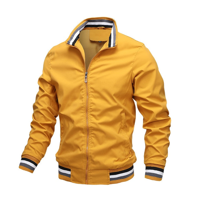 Edward | Men's Bomber Casual Jacket - Image 8