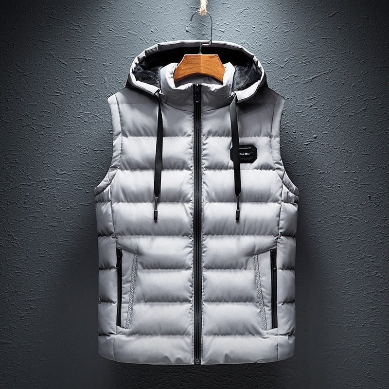 Floyd | Men's Hooded Puffer Vest - Image 7