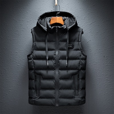 Floyd | Men's Hooded Puffer Vest - Image 5