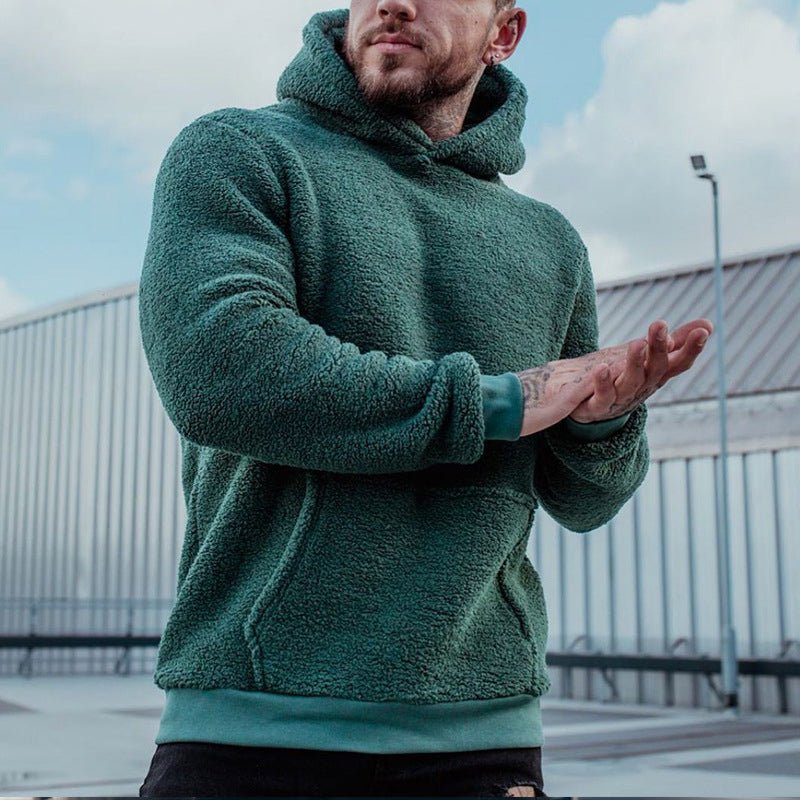 Hector | Men's Sherpa Pullover Hoodie - Image 2