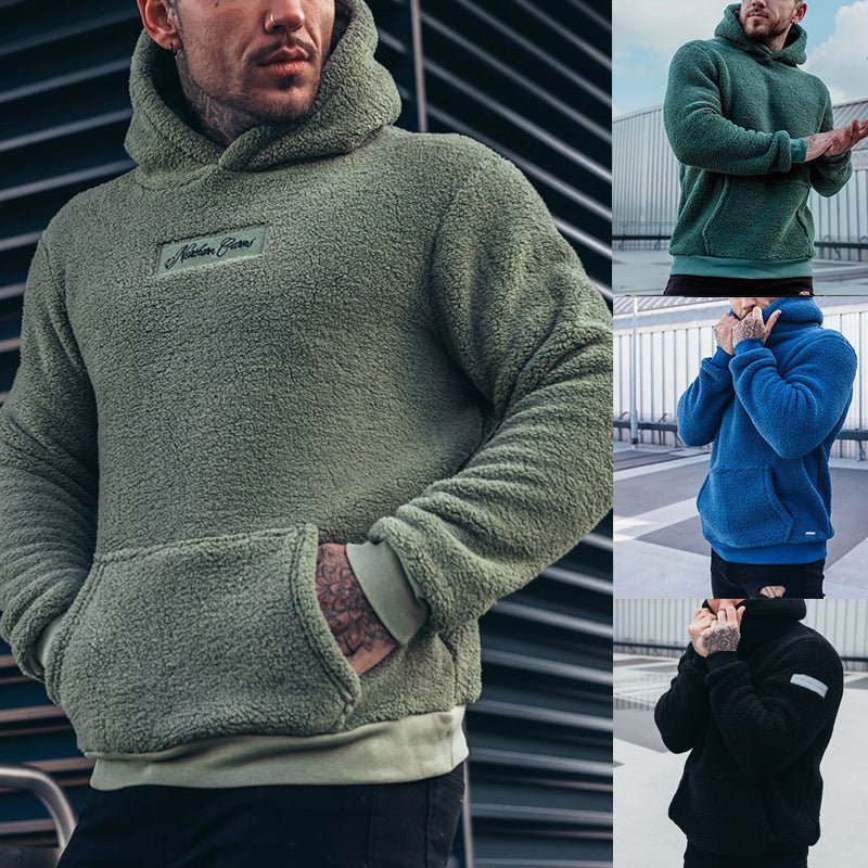 Hector | Men's Sherpa Pullover Hoodie - Image 4