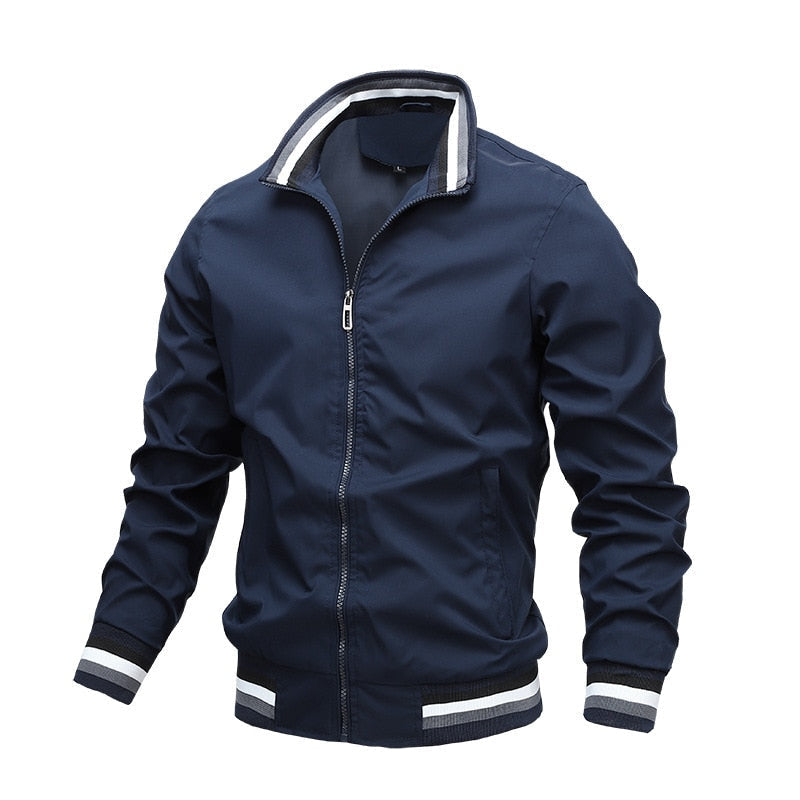 Edward | Men's Bomber Casual Jacket - Image 6