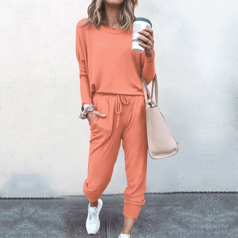 Jolene | Women's Relaxed Fit Two-Piece Jogger Set - Image 9