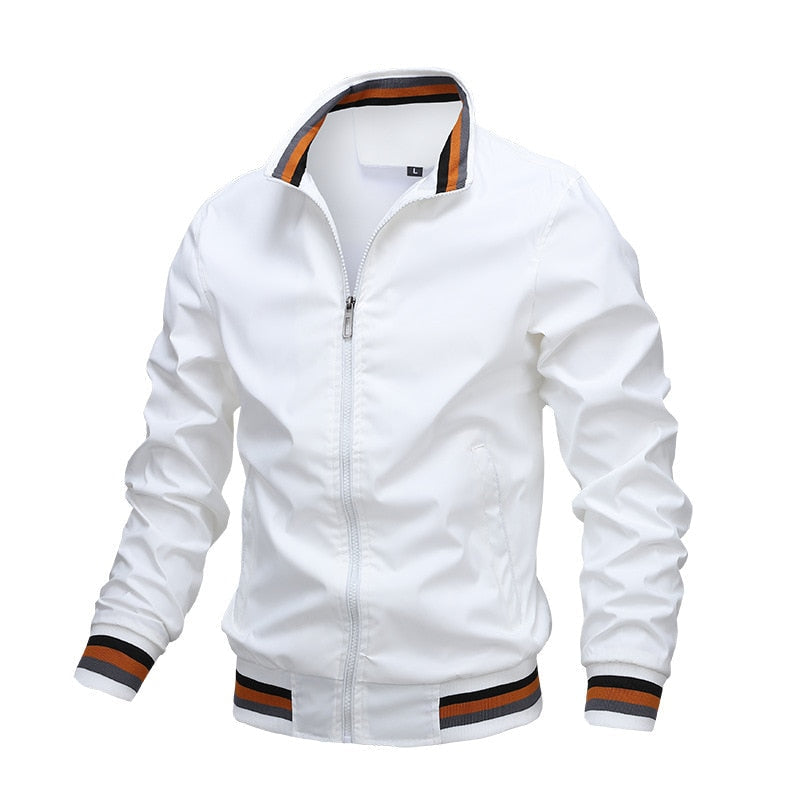 Edward | Men's Bomber Casual Jacket - Image 7