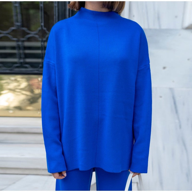Sherry | Women's Oversized Crewneck Sweater - Image 18