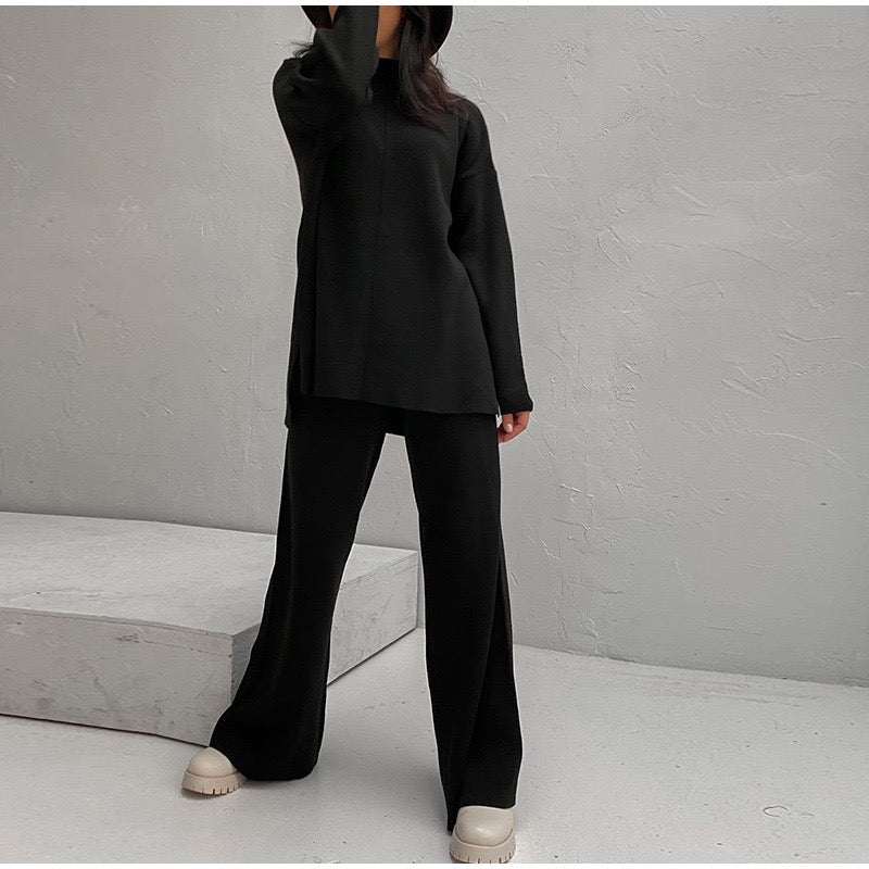 Sherry | Women's Oversized Crewneck Sweater - Image 2