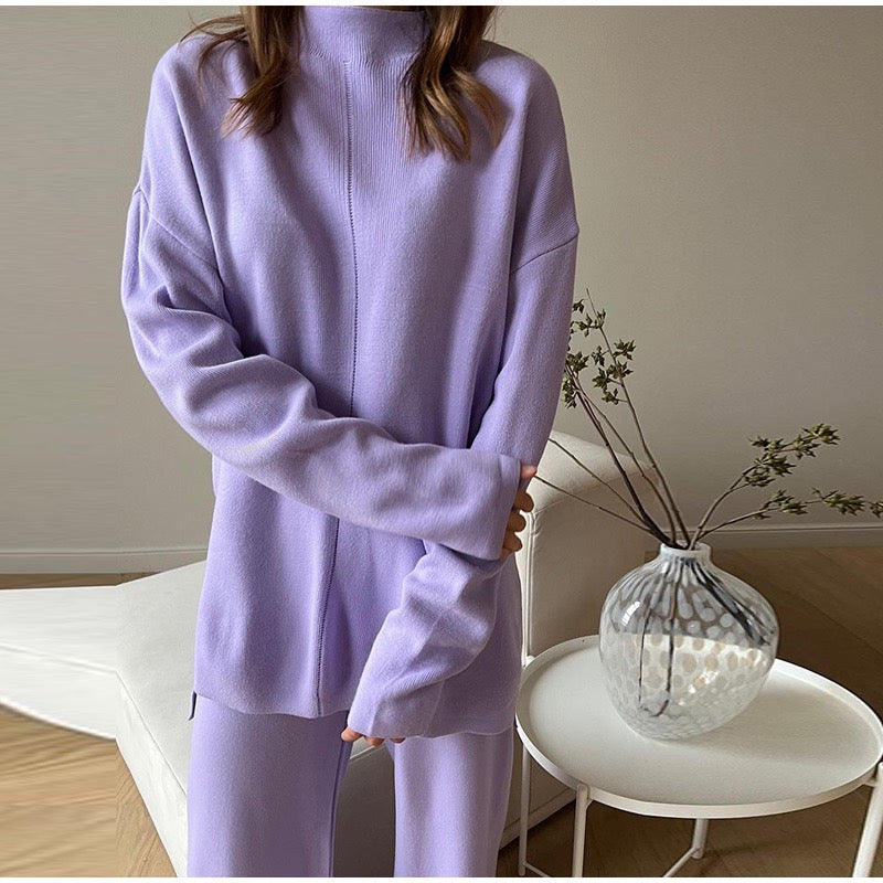 Sherry | Women's Oversized Crewneck Sweater - Image 11