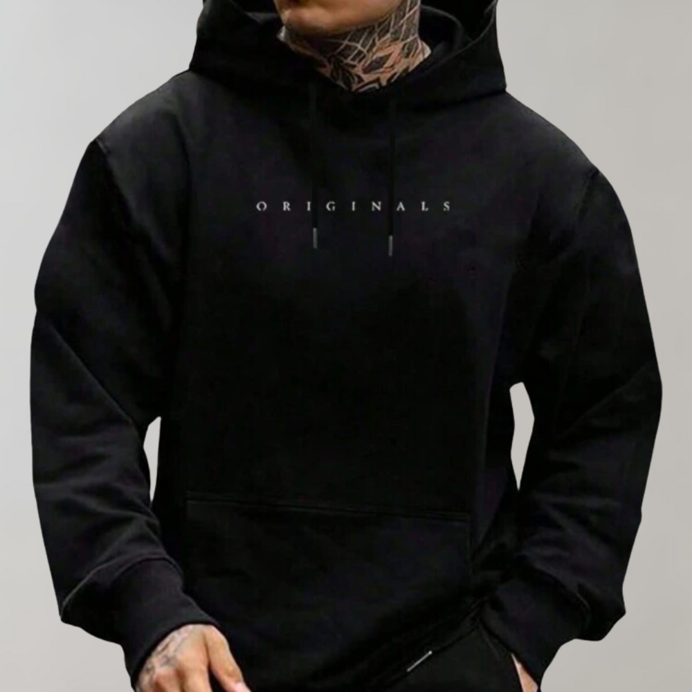 Darrell | Men's Drawstring Pullover Hoodie - Image 1