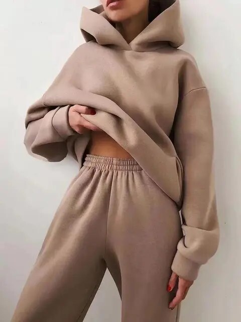 Ann | Women's Oversized Hoodie Sweatshirt Set - Image 11