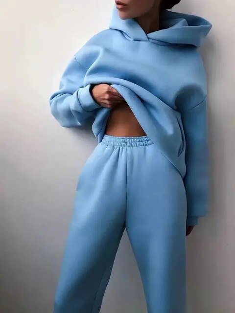 Ann | Women's Oversized Hoodie Sweatshirt Set - Image 12