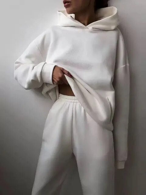 Ann | Women's Oversized Hoodie Sweatshirt Set - Image 13