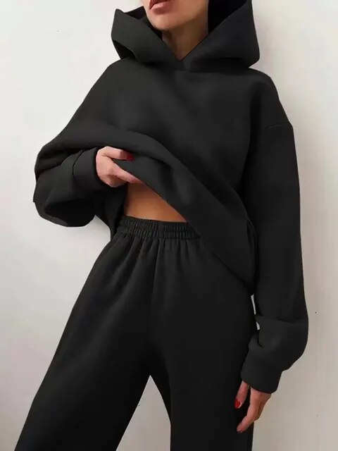 Ann | Women's Oversized Hoodie Sweatshirt Set - Image 14